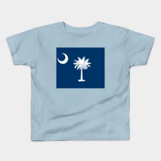 South Carolina flag Kids T-Shirt